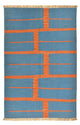 Modern kilim Mattan 185x123cm - Ullmatta