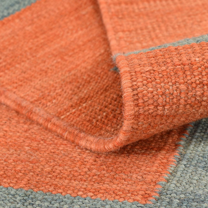 Kelim matta - trendig - 182 x 121 cm - flerfärgad