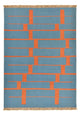 Modern kilim Mattan 170x119cm - Ullmatta