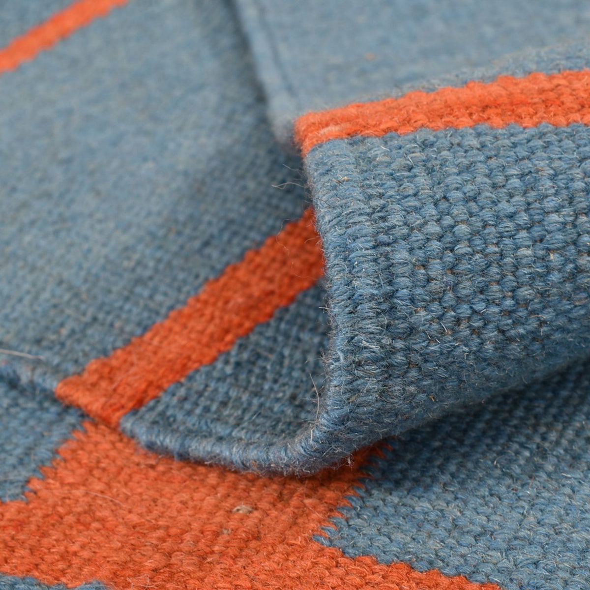 Kelim matta - trendig - 170 x 119 cm - flerfärgad