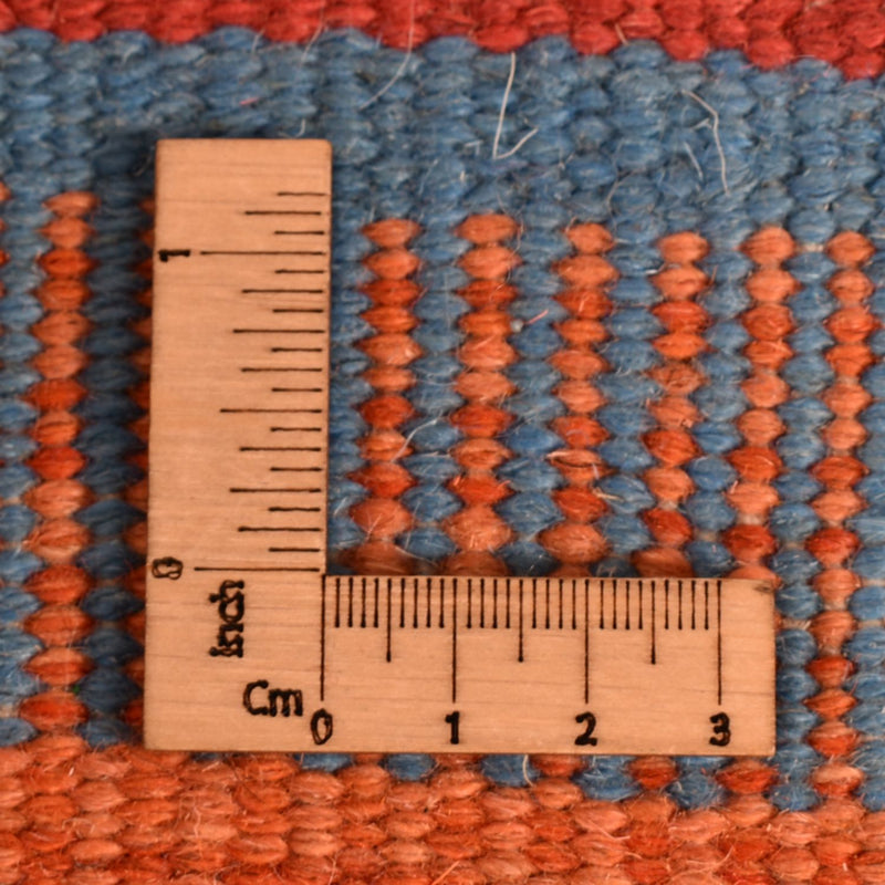 Kelim matta - trendig - 200 x 145 cm - flerfärgad