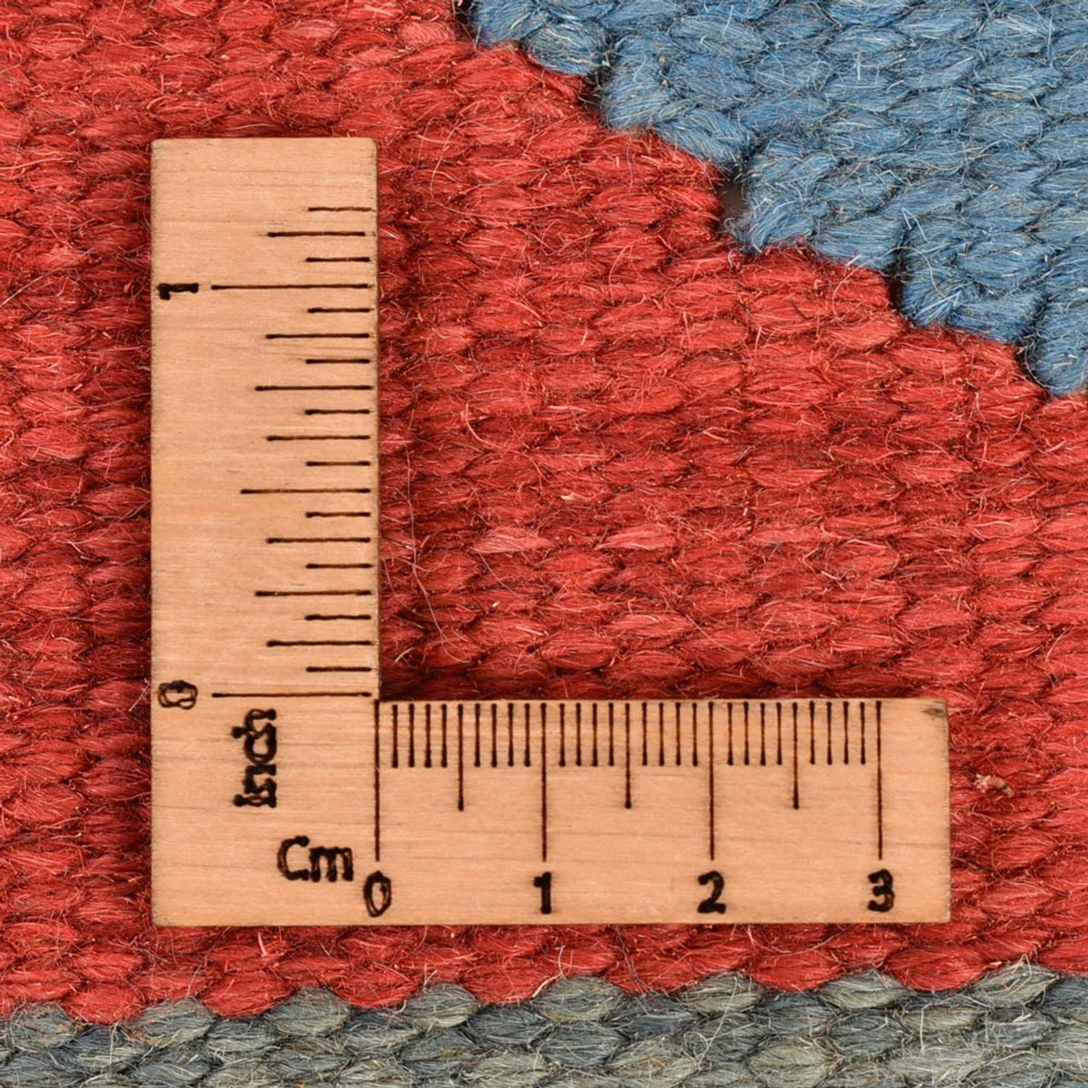 Kelim matta - trendig - 189 x 146 cm - flerfärgad