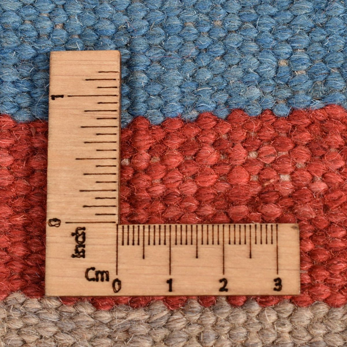 Kelim matta - trendig - 203 x 149 cm - flerfärgad