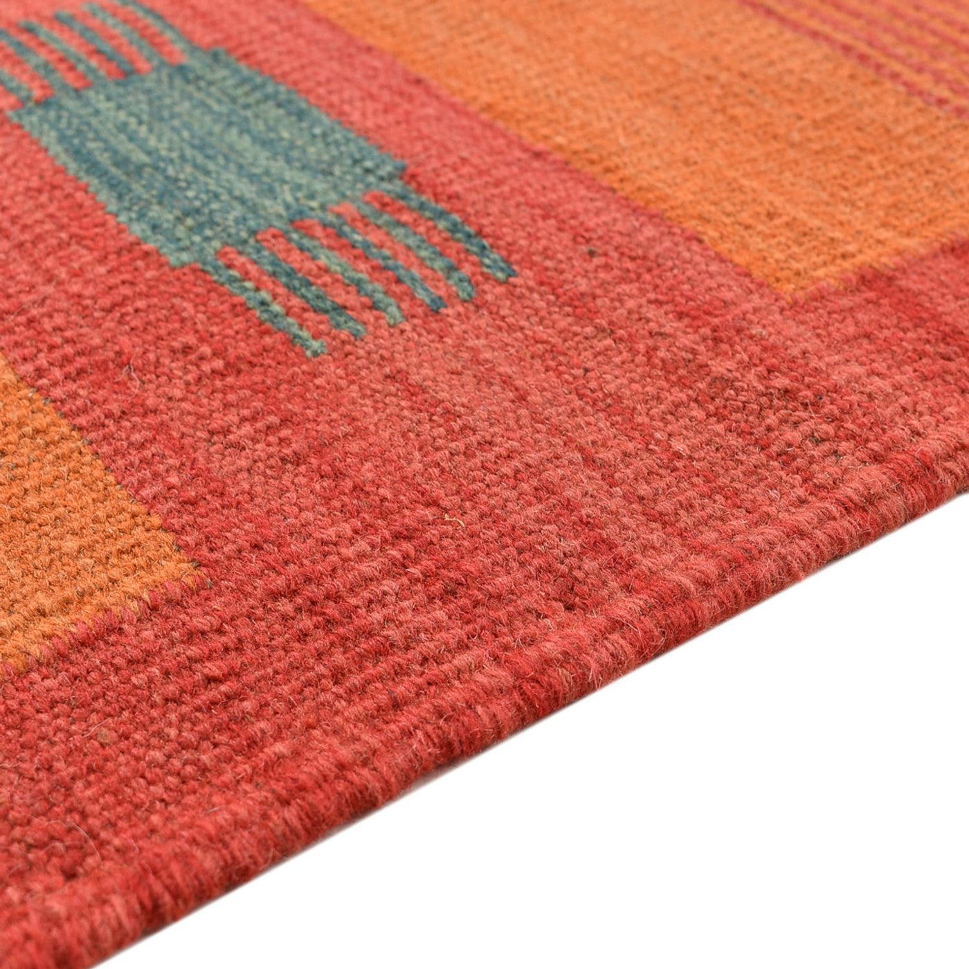 Modern kilim Mattan 203x155cm - Ullmatta