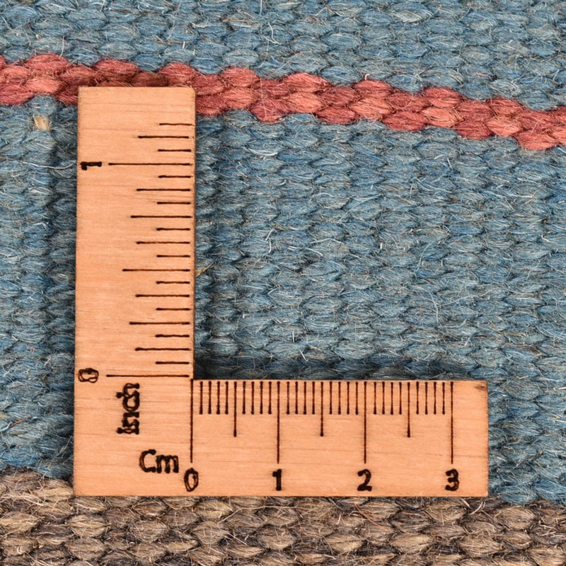 Kelim matta - trendig - 188 x 155 cm - flerfärgad