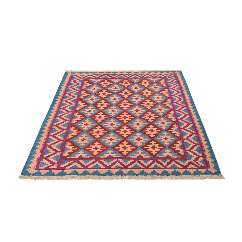 Kelim Carpet - orientalisk matta - 199 x 151 cm - flerfärgad