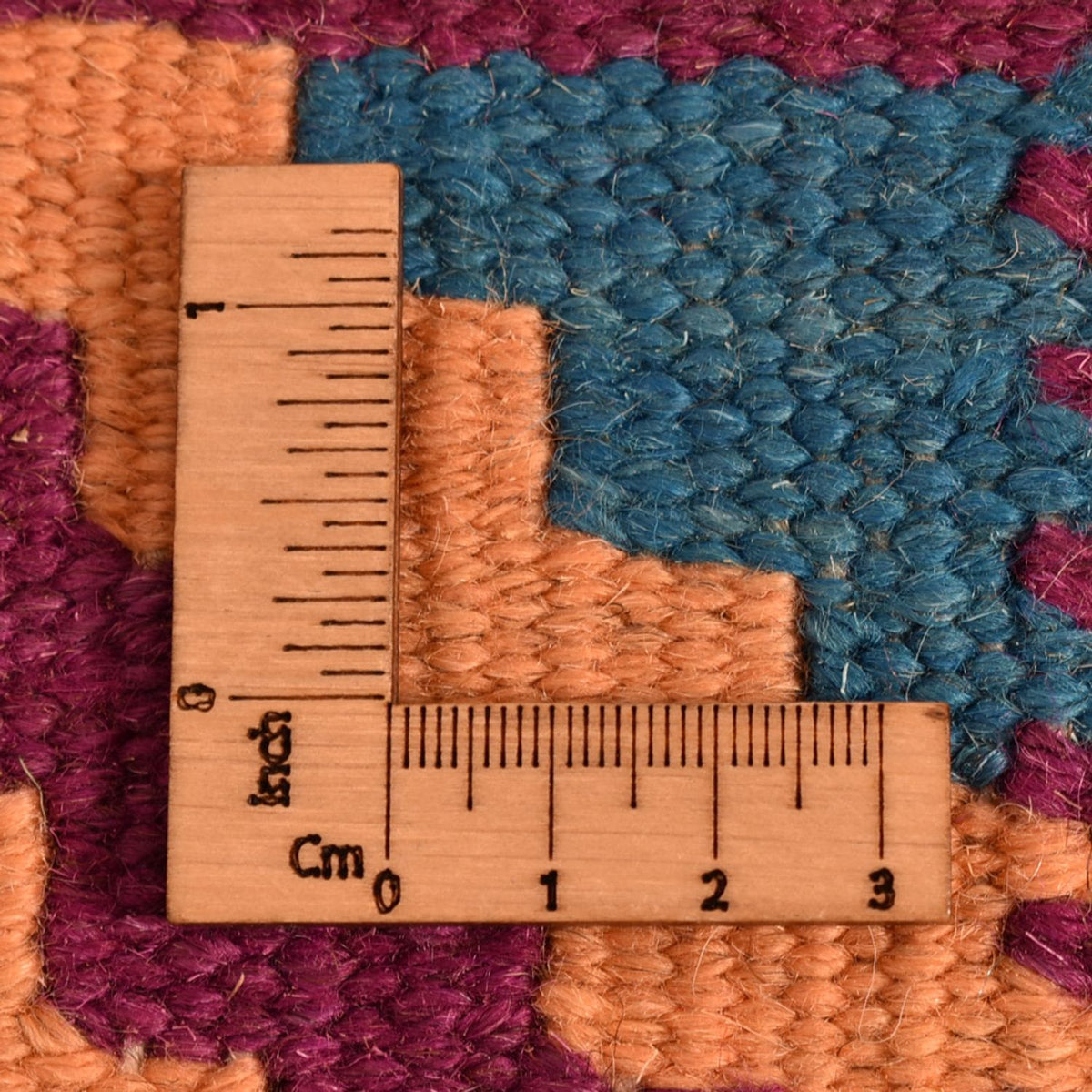 Kelim Carpet - orientalisk matta - 199 x 151 cm - flerfärgad