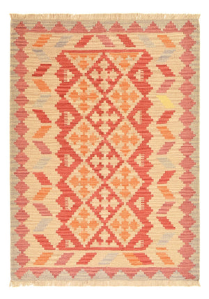 Kelim Carpet - orientalisk matta - 176 x 129 cm - flerfärgad