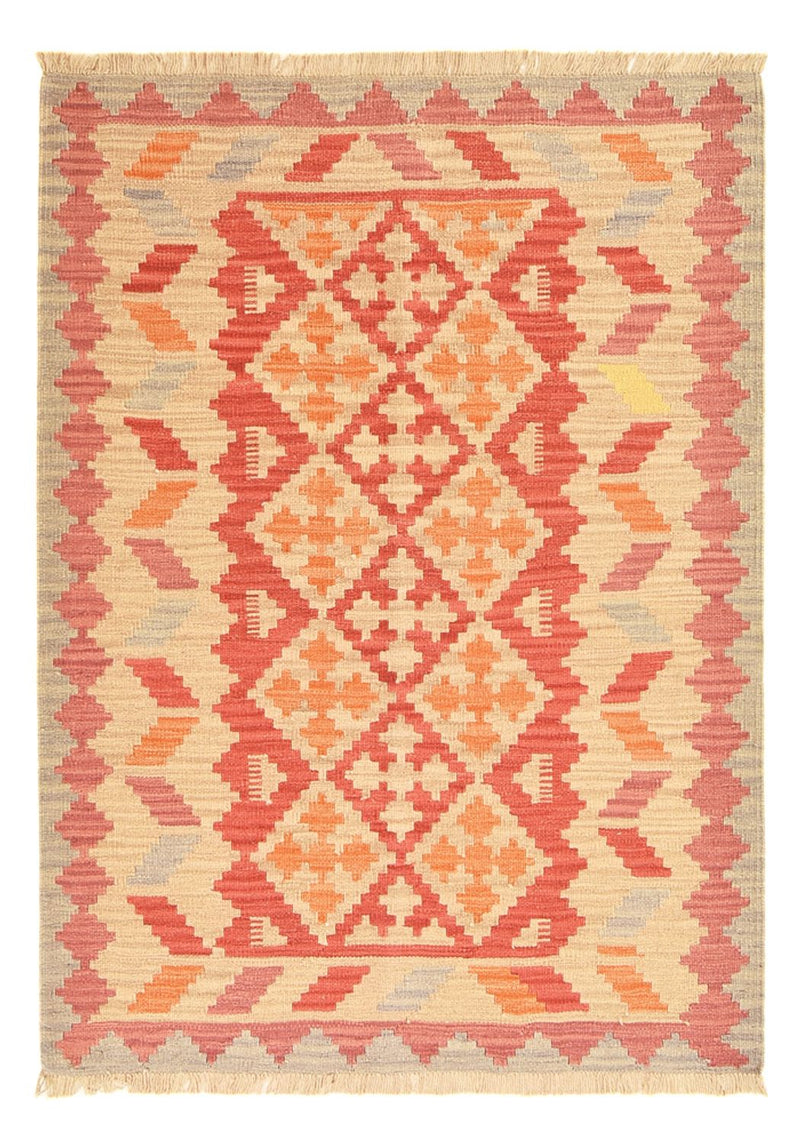 Kelim Carpet - orientalisk matta - 176 x 129 cm - flerfärgad
