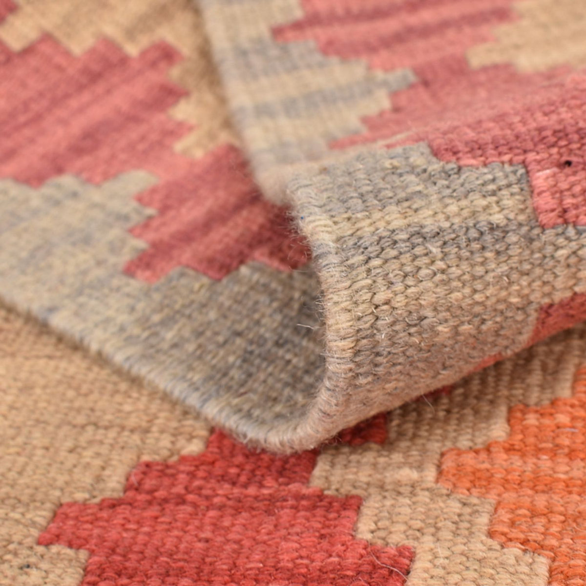 Kelim Carpet - orientalisk matta - 176 x 129 cm - flerfärgad