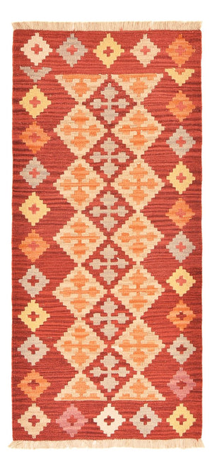 Runner Kelim Carpet - orientalisk matta - 188 x 83 cm - flerfärgad