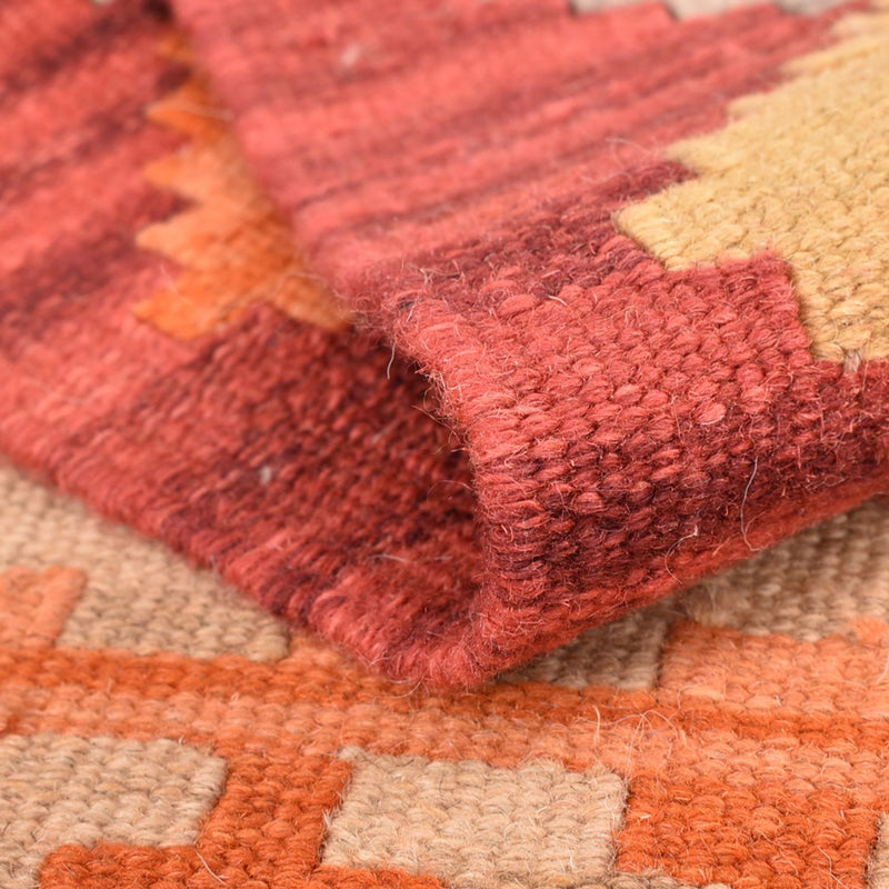 Runner Kelim Carpet - orientalisk matta - 188 x 83 cm - flerfärgad