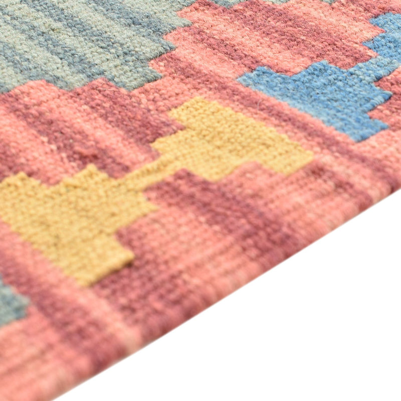 Runner Kelim Carpet - orientalisk matta - 190 x 80 cm - flerfärgad