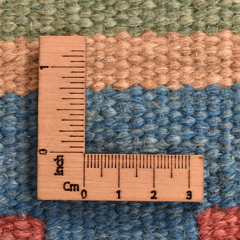 Runner Kelim Carpet - orientalisk matta - 204 x 84 cm - flerfärgad