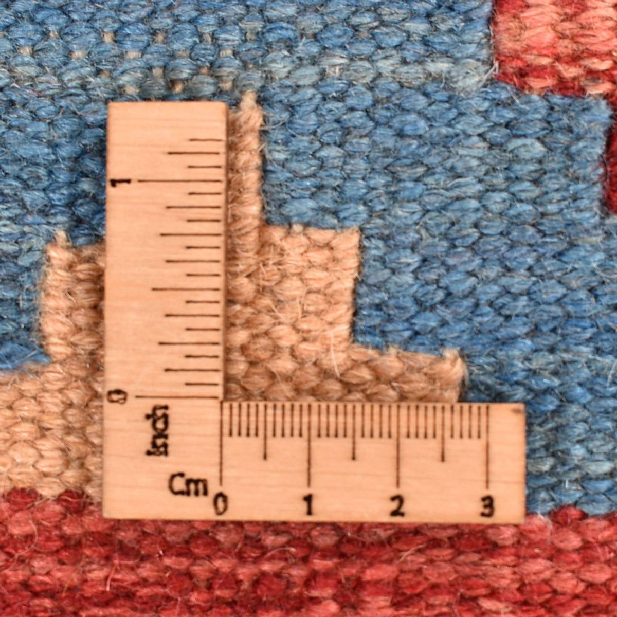 Runner Kelim Carpet - orientalisk matta - 213 x 84 cm - flerfärgad