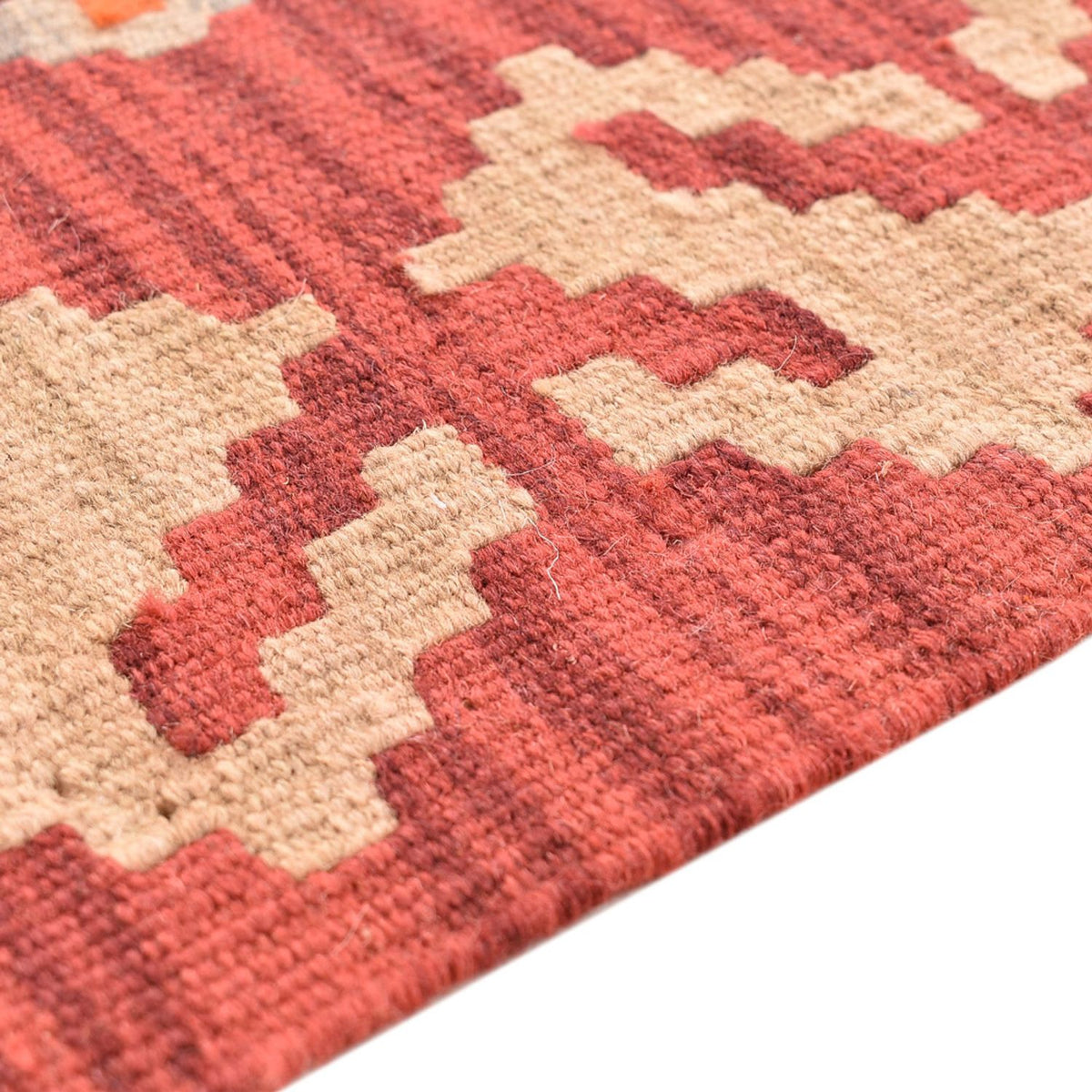 Runner Kelim Carpet - orientalisk matta - 200 x 86 cm - flerfärgad