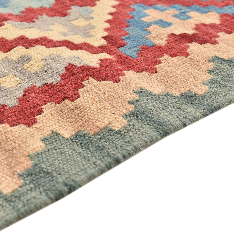 Runner Kelim Carpet - orientalisk matta - 194 x 84 cm - flerfärgad
