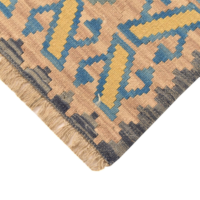 Runner Kelim Carpet - orientalisk matta - 192 x 80 cm - flerfärgad