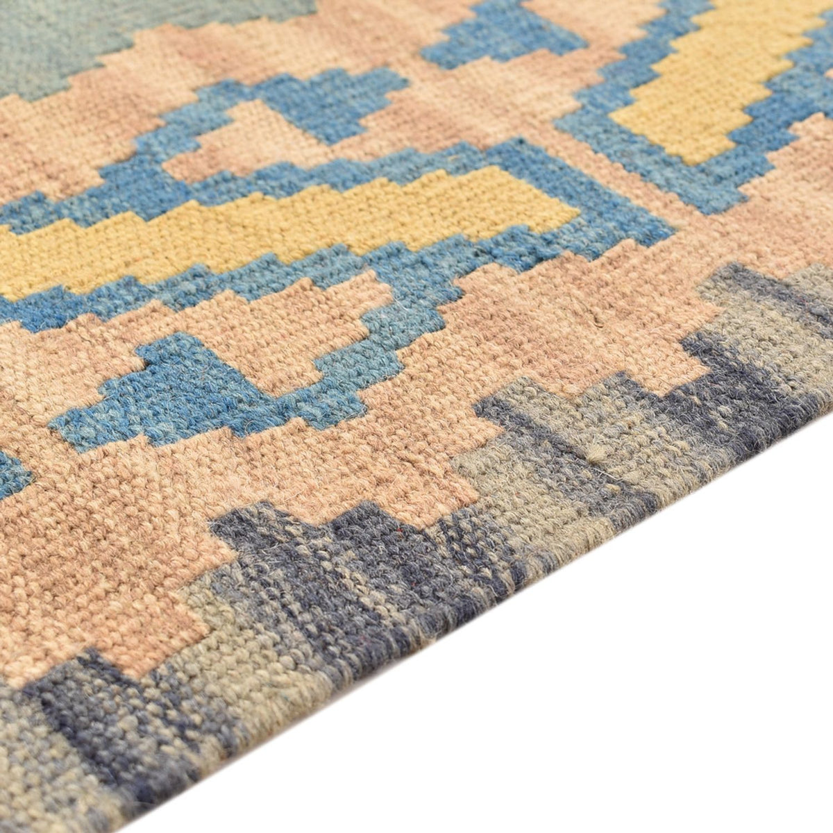 Runner Kelim Carpet - orientalisk matta - 192 x 80 cm - flerfärgad