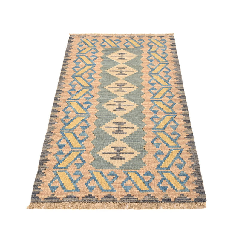 Runner Kelim Carpet - orientalisk matta - 192 x 80 cm - flerfärgad