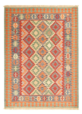 Kelim Carpet - orientalisk matta - 229 x 175 cm - flerfärgad