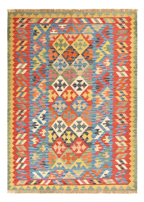 Kelim Carpet - orientalisk matta - 235 x 172 cm - flerfärgad