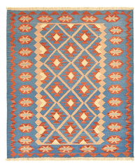 Kelim Carpet - orientalisk matta - 193 x 164 cm - flerfärgad