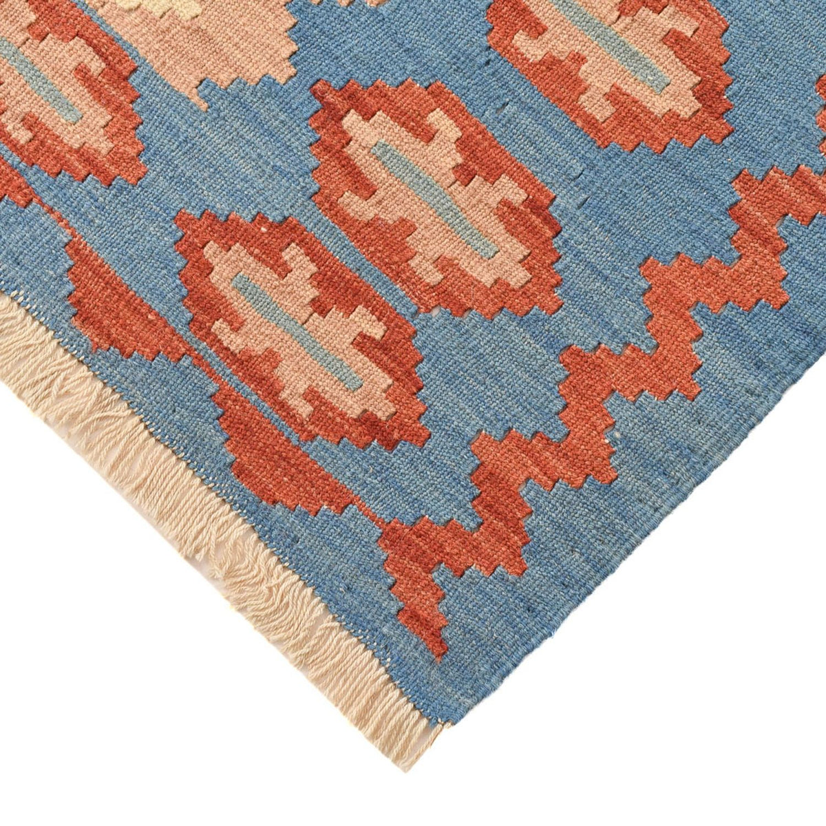 Kelim Carpet - orientalisk matta - 193 x 164 cm - flerfärgad