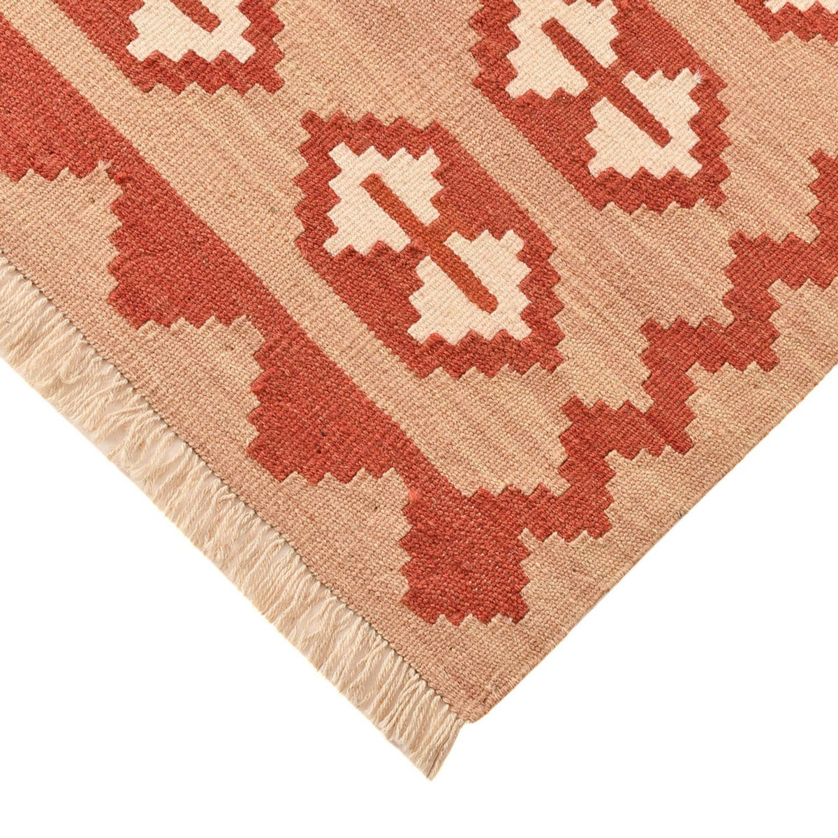 Kelim Carpet - orientalisk matta - 197 x 151 cm - flerfärgad