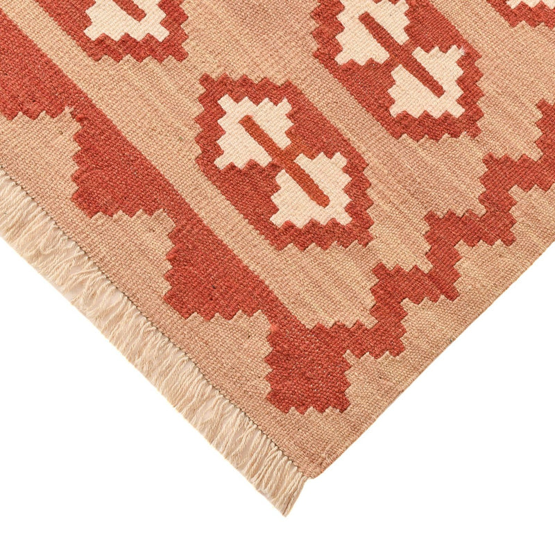 Kelim Carpet - orientalisk matta - 197 x 151 cm - flerfärgad