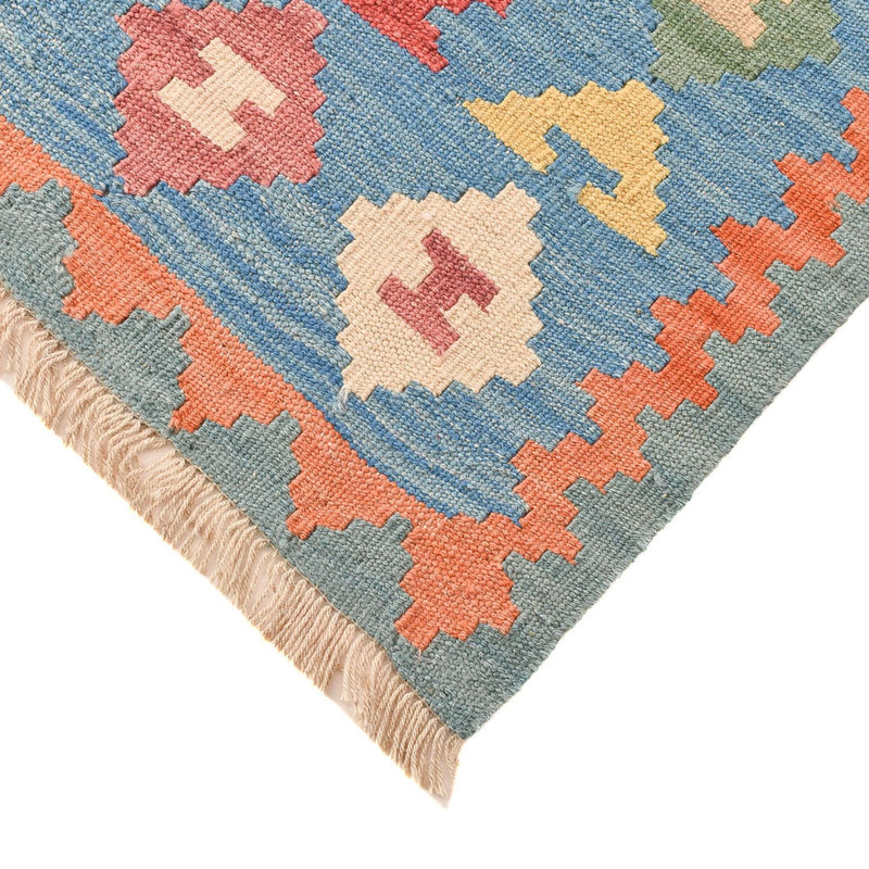 Kelim Carpet - orientalisk matta - 203 x 157 cm - flerfärgad