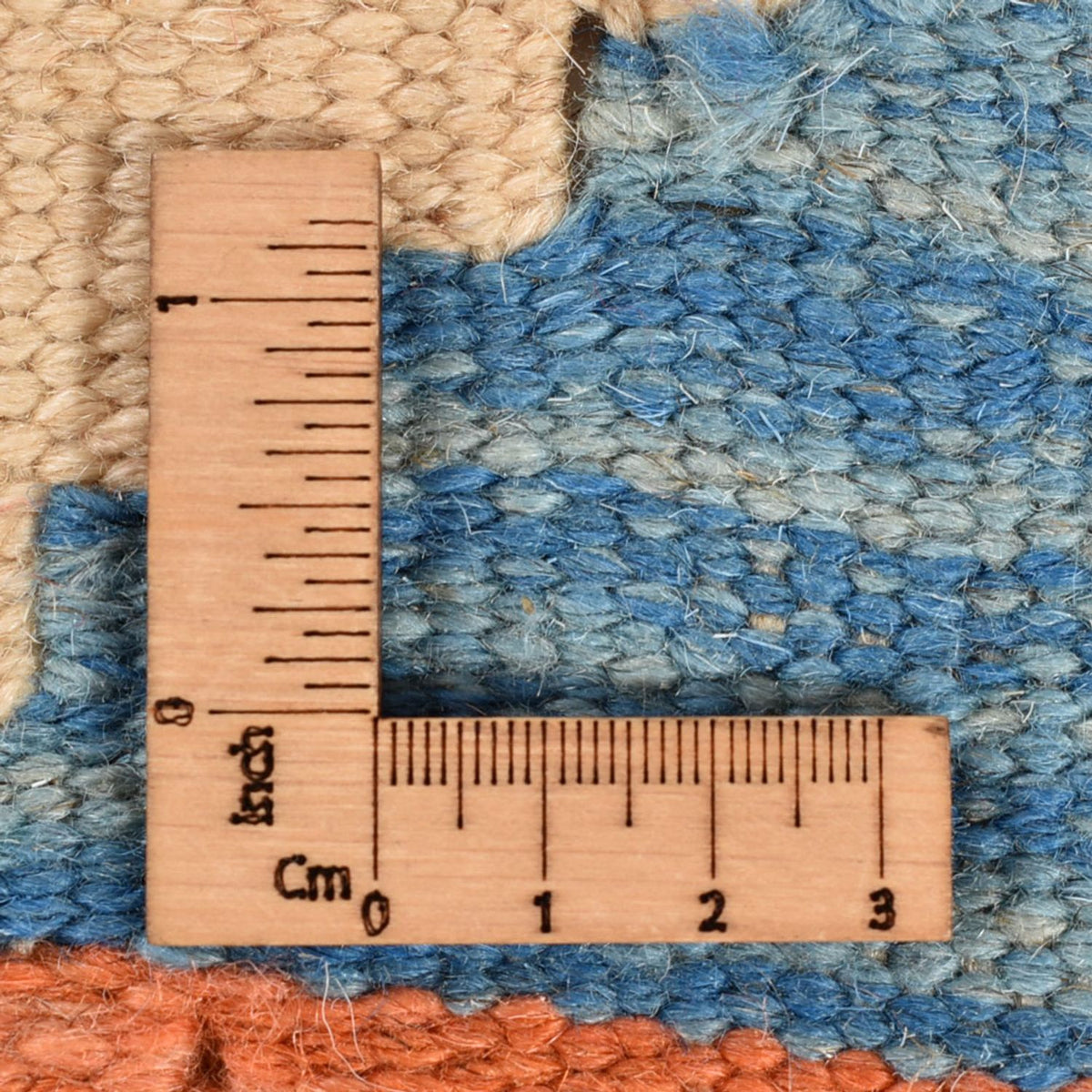 Kelim Carpet - orientalisk matta - 203 x 157 cm - flerfärgad