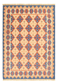 Kelim Carpet - orientalisk matta - 203 x 147 cm - flerfärgad
