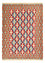 Kelim Carpet - orientalisk matta - 196 x 153 cm - flerfärgad