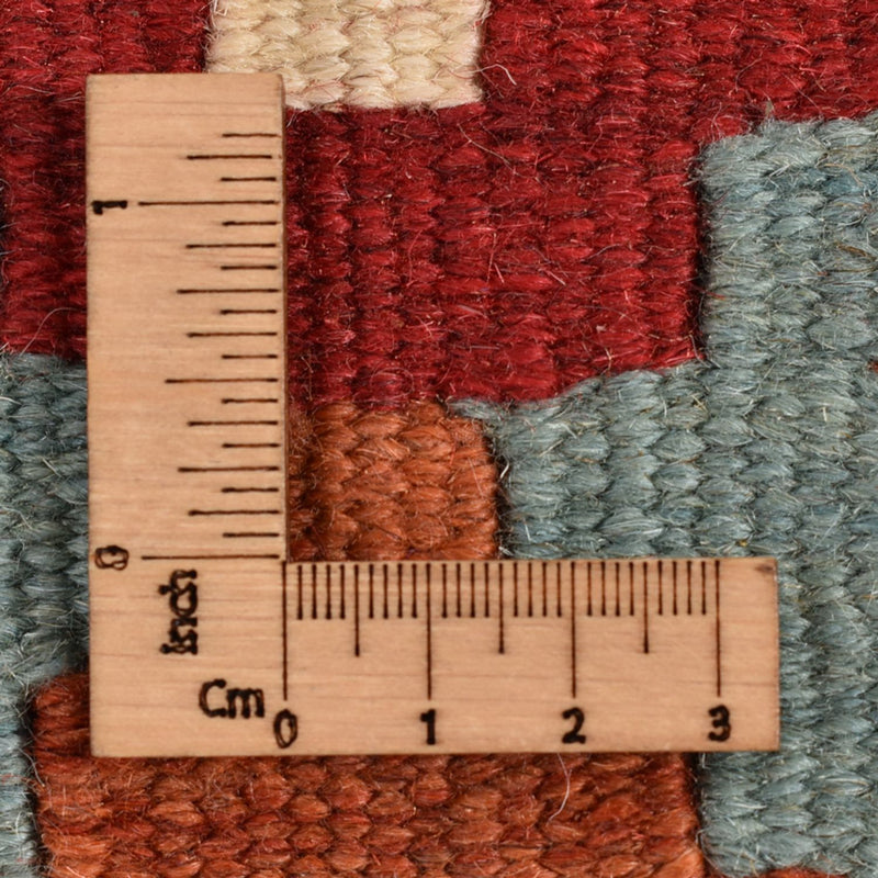 Kelim Carpet - orientalisk matta - 196 x 153 cm - flerfärgad