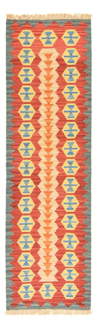 Runner Kelim Carpet - orientalisk matta - 201 x 58 cm - flerfärgad
