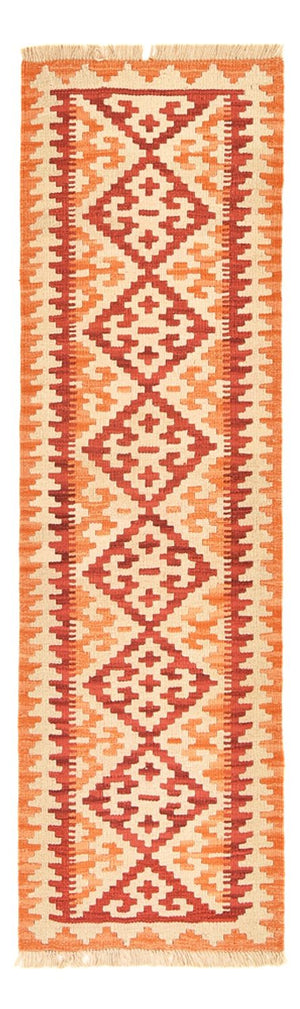 Runner Kelim Carpet - orientalisk matta - 191 x 58 cm - flerfärgad