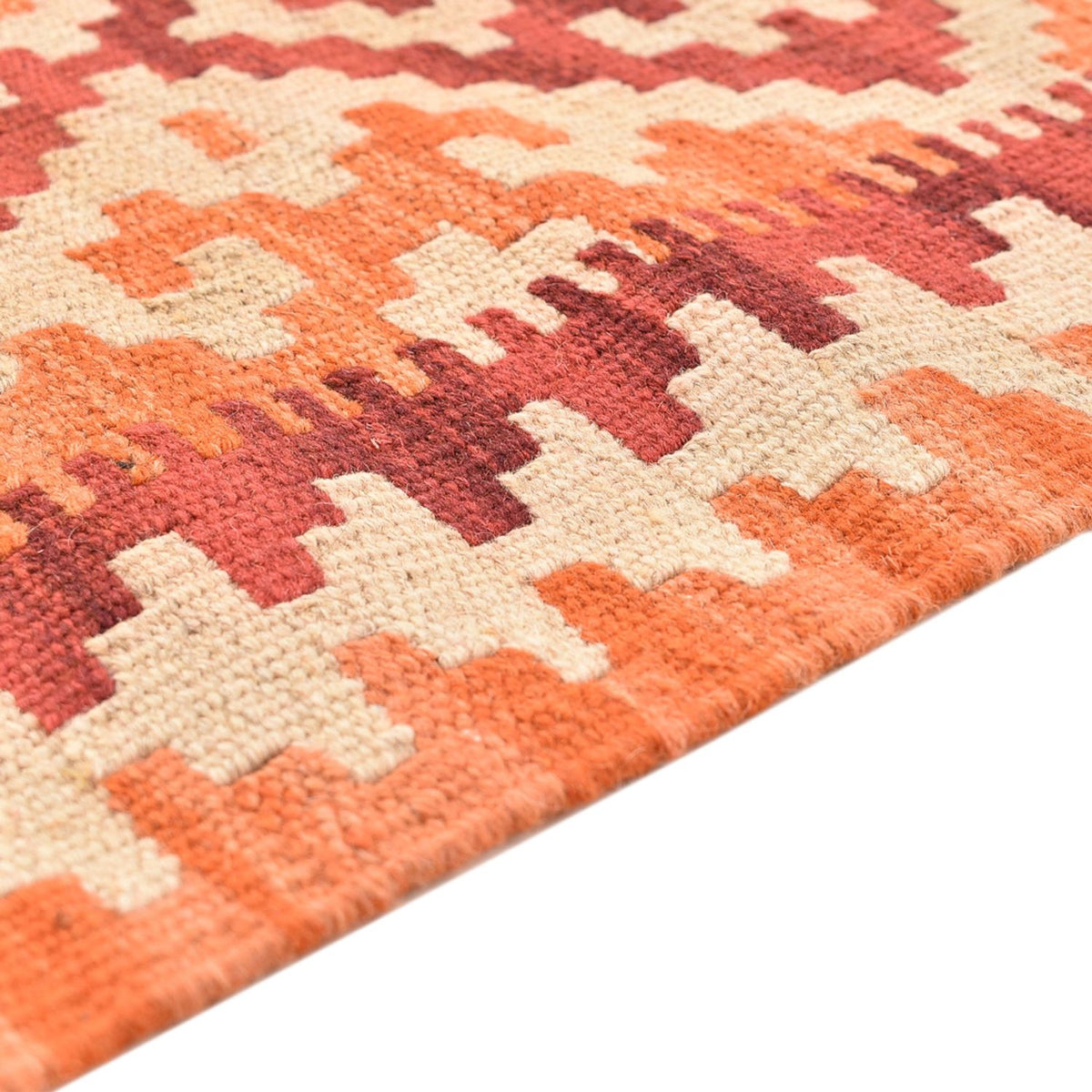 Runner Kelim Carpet - orientalisk matta - 191 x 58 cm - flerfärgad