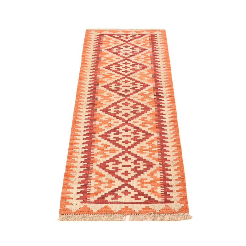 Runner Kelim Carpet - orientalisk matta - 191 x 58 cm - flerfärgad