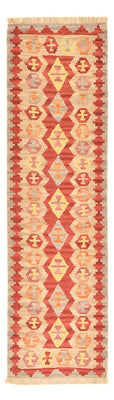 Runner Kelim Carpet - orientalisk matta - 192 x 56 cm - flerfärgad