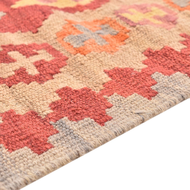 Runner Kelim Carpet - orientalisk matta - 192 x 56 cm - flerfärgad