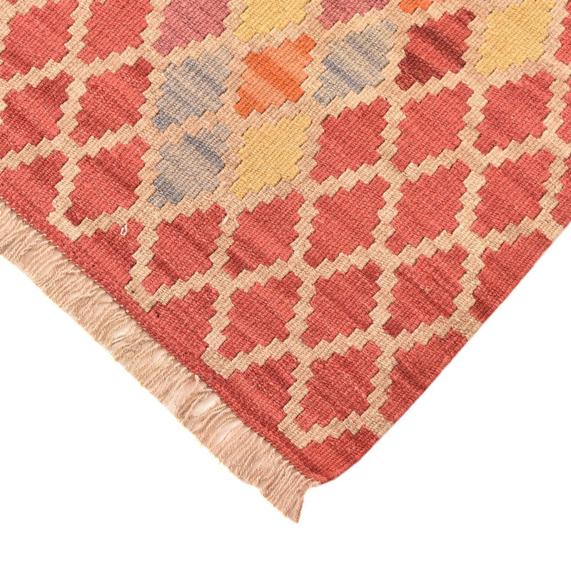 Runner Kelim Carpet - orientalisk matta - 194 x 60 cm - flerfärgad