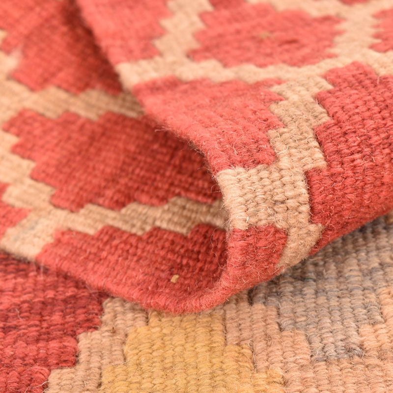 Runner Kelim Carpet - orientalisk matta - 194 x 60 cm - flerfärgad