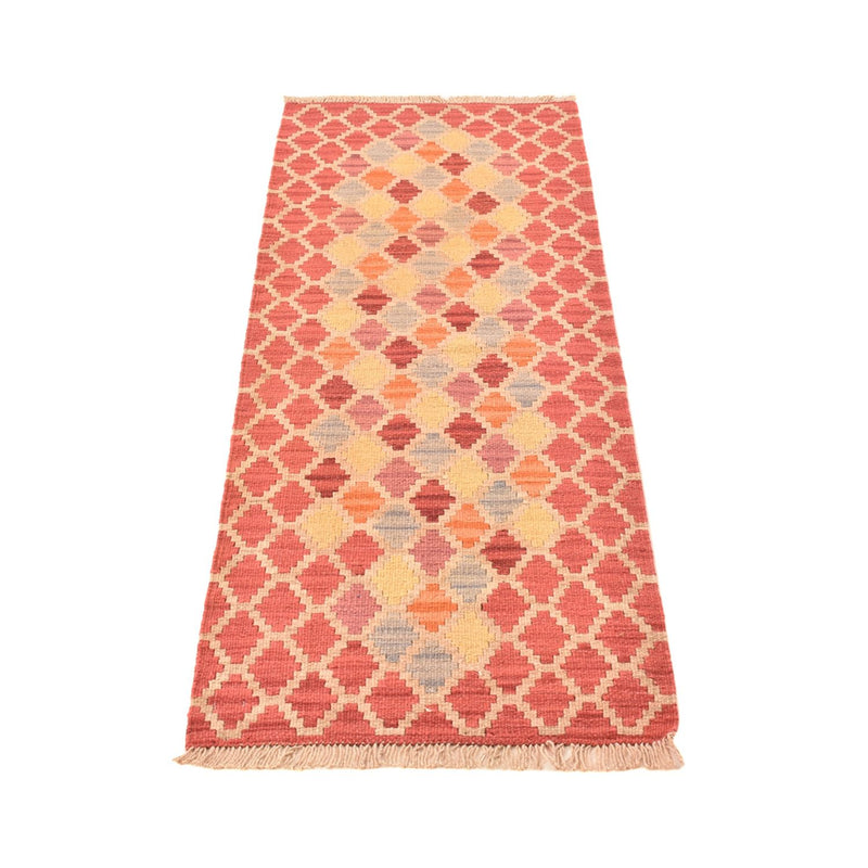 Runner Kelim Carpet - orientalisk matta - 194 x 60 cm - flerfärgad
