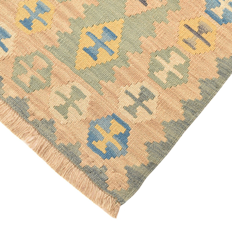 Runner Kelim Carpet - orientalisk matta - 195 x 60 cm - flerfärgad