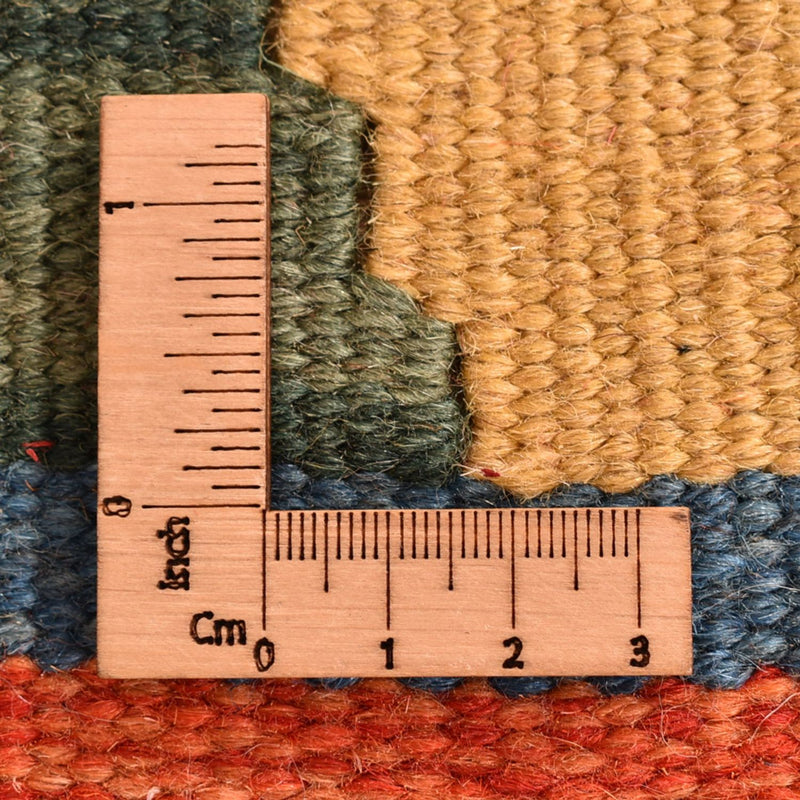 Runner Kelim Carpet - orientalisk matta - 210 x 67 cm - flerfärgad