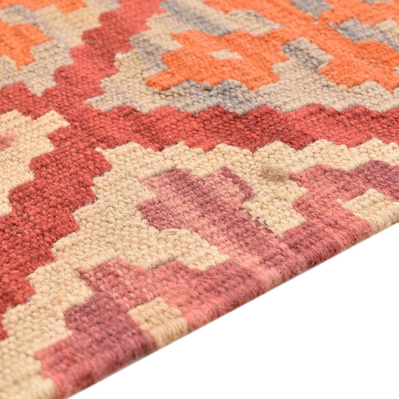 Runner Kelim Carpet - orientalisk matta - 201 x 58 cm - flerfärgad