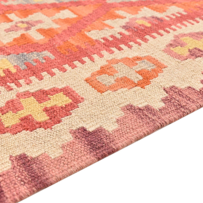 Runner Kelim Carpet - orientalisk matta - 201 x 60 cm - flerfärgad