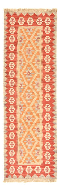 Runner Kelim Carpet - orientalisk matta - 198 x 63 cm - flerfärgad