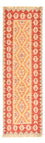 Runner Kelim Carpet - orientalisk matta - 198 x 63 cm - flerfärgad